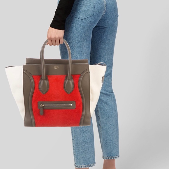 Celine tri color Phoebe Philo collection. - Picture 4 of 5